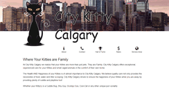 Desktop Screenshot of citykittycalgary.com