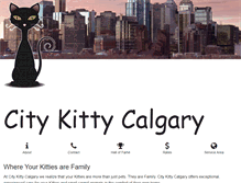 Tablet Screenshot of citykittycalgary.com